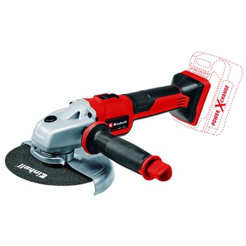 Polizor unghiular pe acumulator Einhell Power X-Change TE-AG 18/150 Li BL - Kit, 8500 RPM, diametru disc 150 mm + incarcator rapid si acumulator de 2.5 Ah Polizor unghiular pe acumulator Einhell Power X-Change TE-AG 18/150 Li BL - Kit, 8500 RPM, diametru disc 150 mm + incarcator rapid si acumulator de 2.5 Ah