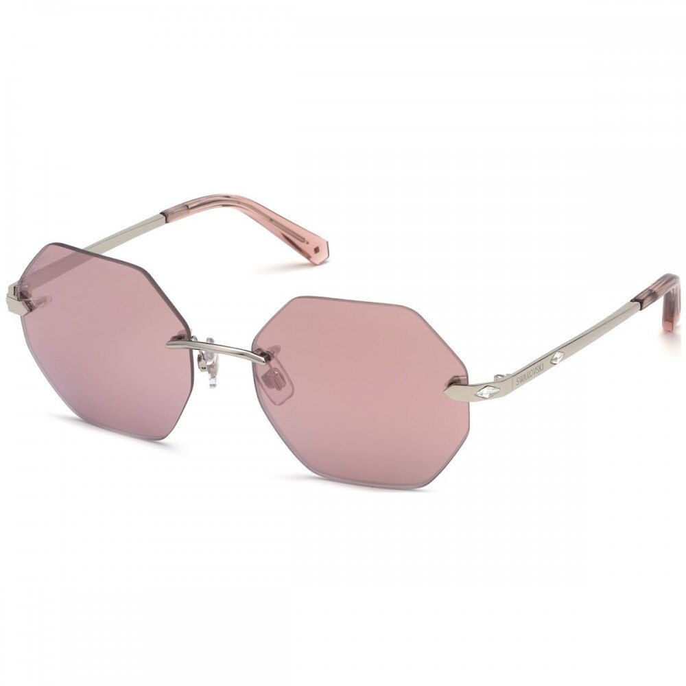 Ochelari de soare, de Dama Swarovski SK0193 16U Argintiu