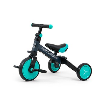 Tricicleta transformabila 3 in 1, Milly Mally , Optimus Mint Tricicleta transformabila 3 in 1, Milly Mally , Optimus Mint