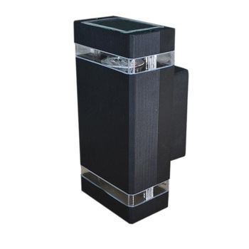 Aplica de exterior Nikom K41047, GU 10, 2 x 3.5 W, 220 V, IP54, negru Aplica de exterior Nikom K41047, GU 10, 2 x 3.5 W, 220 V, IP54, negru