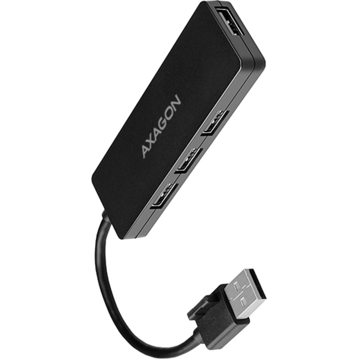 Хъб AXAGON HUB USB3.2 x4 SLIM