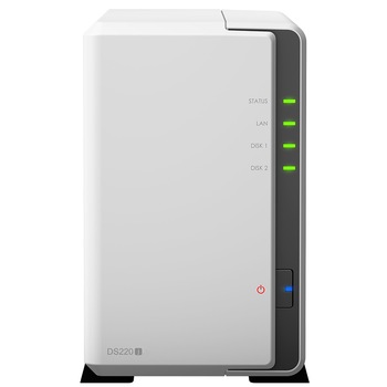 Network Attached Storage Synology DS220j, procesor 1.4 GHz, Quad Core, 512MB DDR4, 2 Bay Network Attached Storage Synology DS220j, procesor 1.4 GHz, Quad Core, 512MB DDR4, 2 Bay