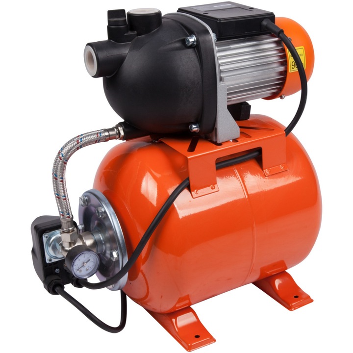 Hydrofor Jet с пластмасова помпа 1017 EvoSanitary, 800 W, 22 l резервоар, 53 L/min