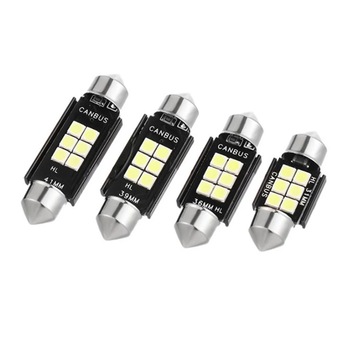 Set 2 leduri sofit c5w 39mm canbus non-polar lumina alba Set 2 leduri sofit c5w 39mm canbus non-polar lumina alba