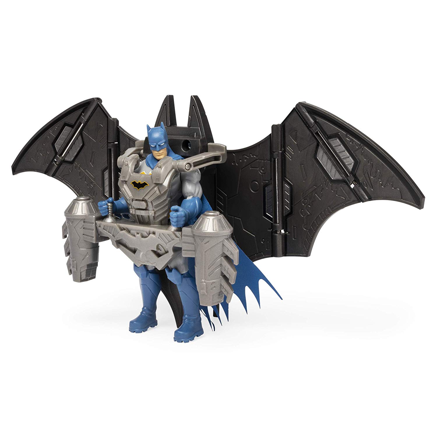 Figurina Batman Mega Gear cu aripi, Spin Master