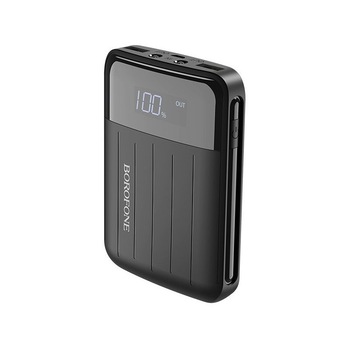 Baterie Externa Borofone Energy 10.000 Mah, Negru - Bt21 Baterie Externa Borofone Energy 10.000 Mah, Negru - Bt21