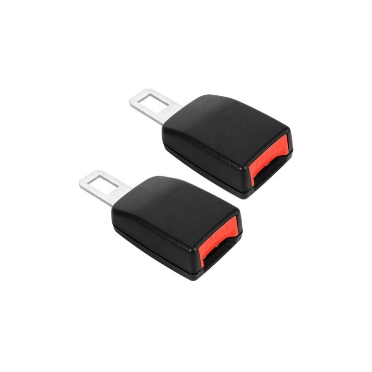 AutoMax Hamis biztonsági öv adapter készlet, 2 db, Narancssárga/Fekete 