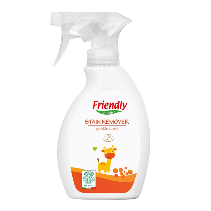 Препарат за премахване на петна с кислород, Friendly Organic, 250ml