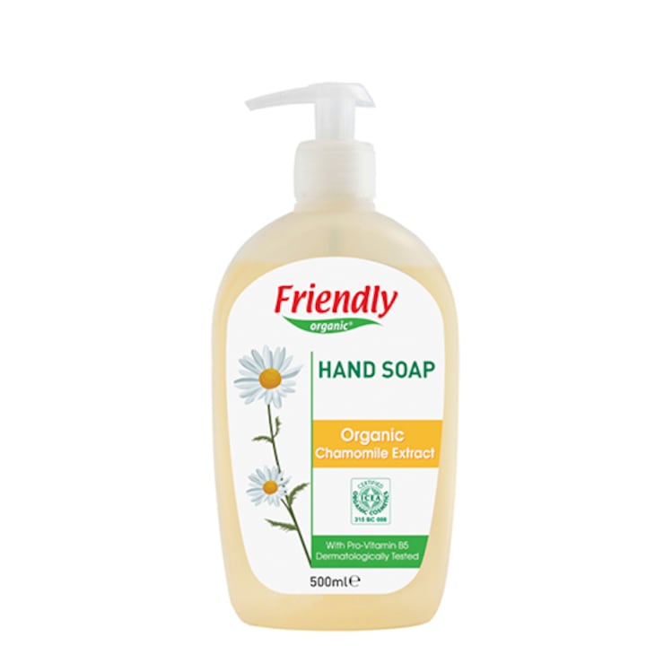 Натурален сапун за ръце с екстракт от лайка 500мл Friendly Organic FR-00614