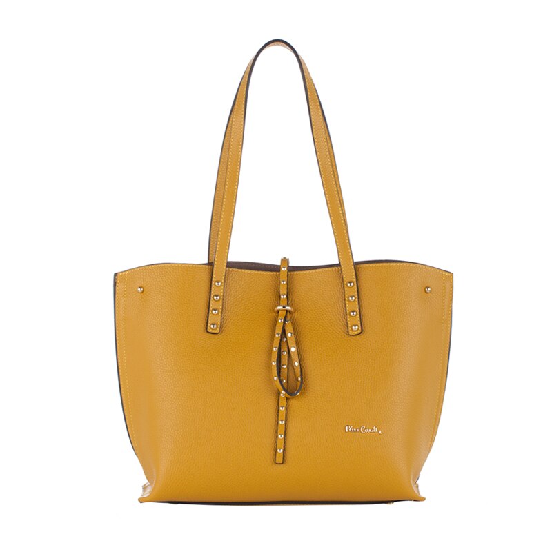 Geanta de umar, Pierre Cardin, PCL1757I, Piele naturala, Mustar