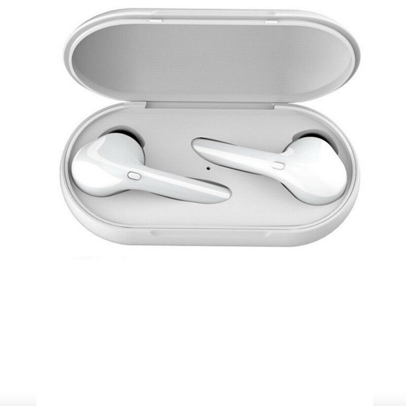 Casti Bluetooth Wireless True Wireless Stereo, Compatibile Android & iOS, Bluetooth 5.0, Cutie de stocare si incarcare