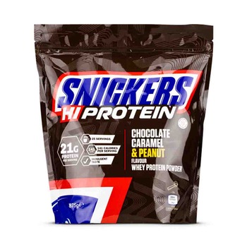 Concentrat proteic din zer, Snickers Hi Protein Whey Powder, Mars, Aroma Chocolate Peanut 875g Concentrat proteic din zer, Snickers Hi Protein Whey Powder, Mars, Aroma Chocolate Peanut 875g
