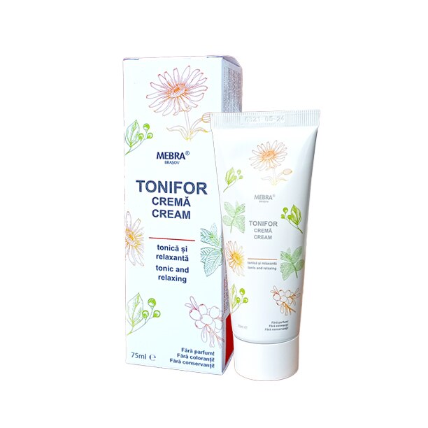 Crema tonica si relaxanta, Tonifor, 75 ml