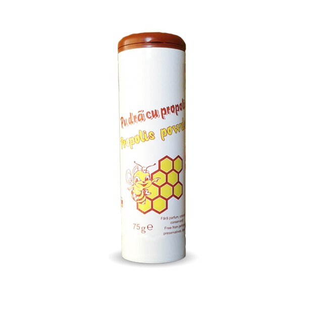 Pudra de talc cu propolis, Mebra, 75 g