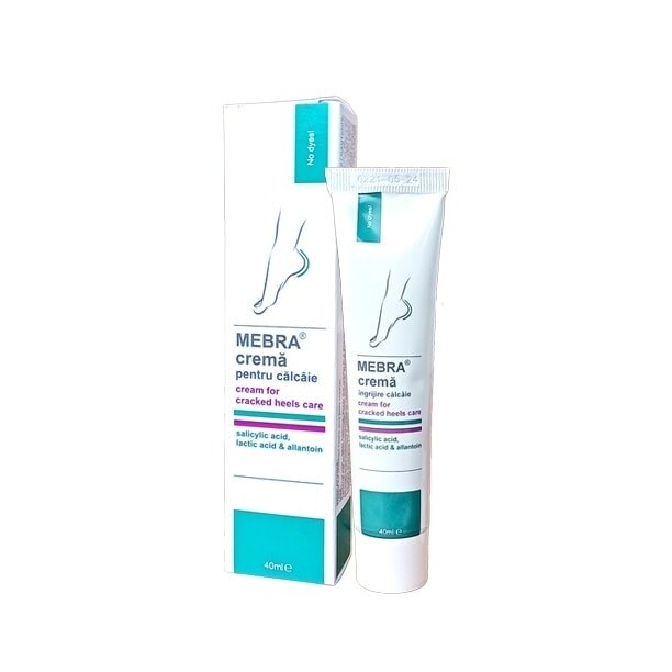 Crema reparatoare pentru ingrijirea calcaielor, Mebra, 40 ml