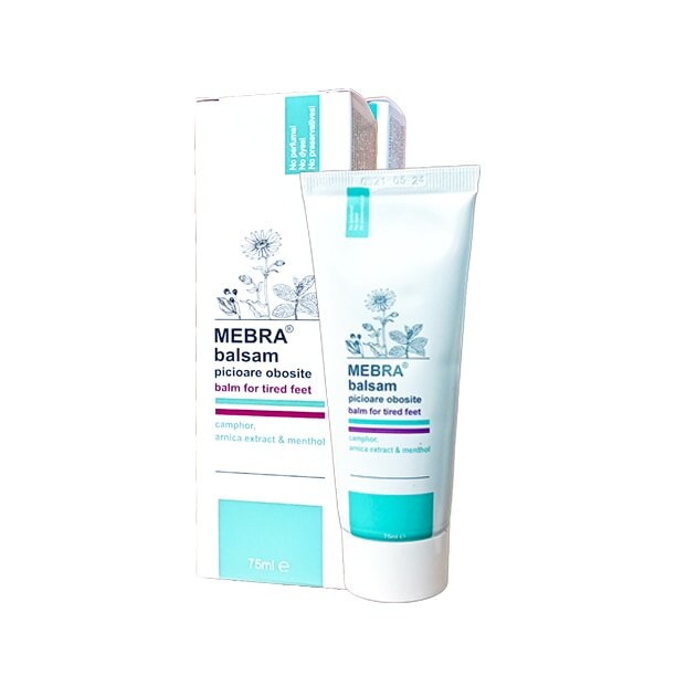 Balsam relaxant pentru picioare, Mebra, 75 ml
