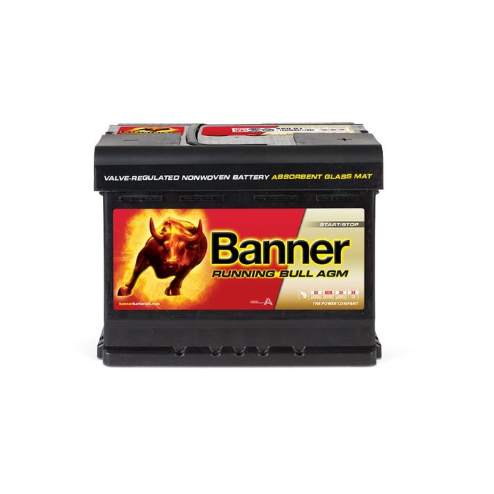 Акумулатор Banner Running Bull AGM 12V 60 Ah 016560010101