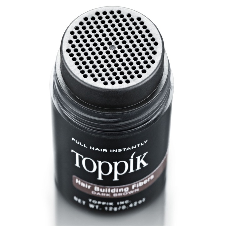 Fibre pentru par rar TOPPIK, pudra, Blond mediu, 12g