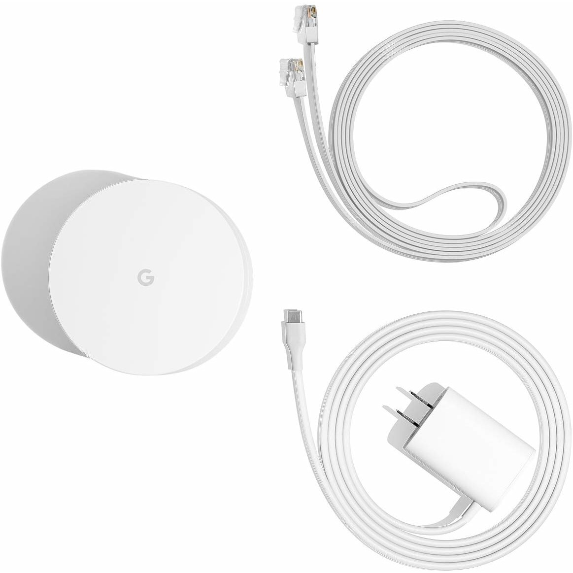 Sistem Mesh Google Wifi 2 Pack, Home Solution, White - eMAG.ro