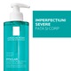 Gel de curatare purifiant micro-exfoliant La Roche-Posay Effaclar, pentru fata si corp cu tendinta acneica, 400 ml