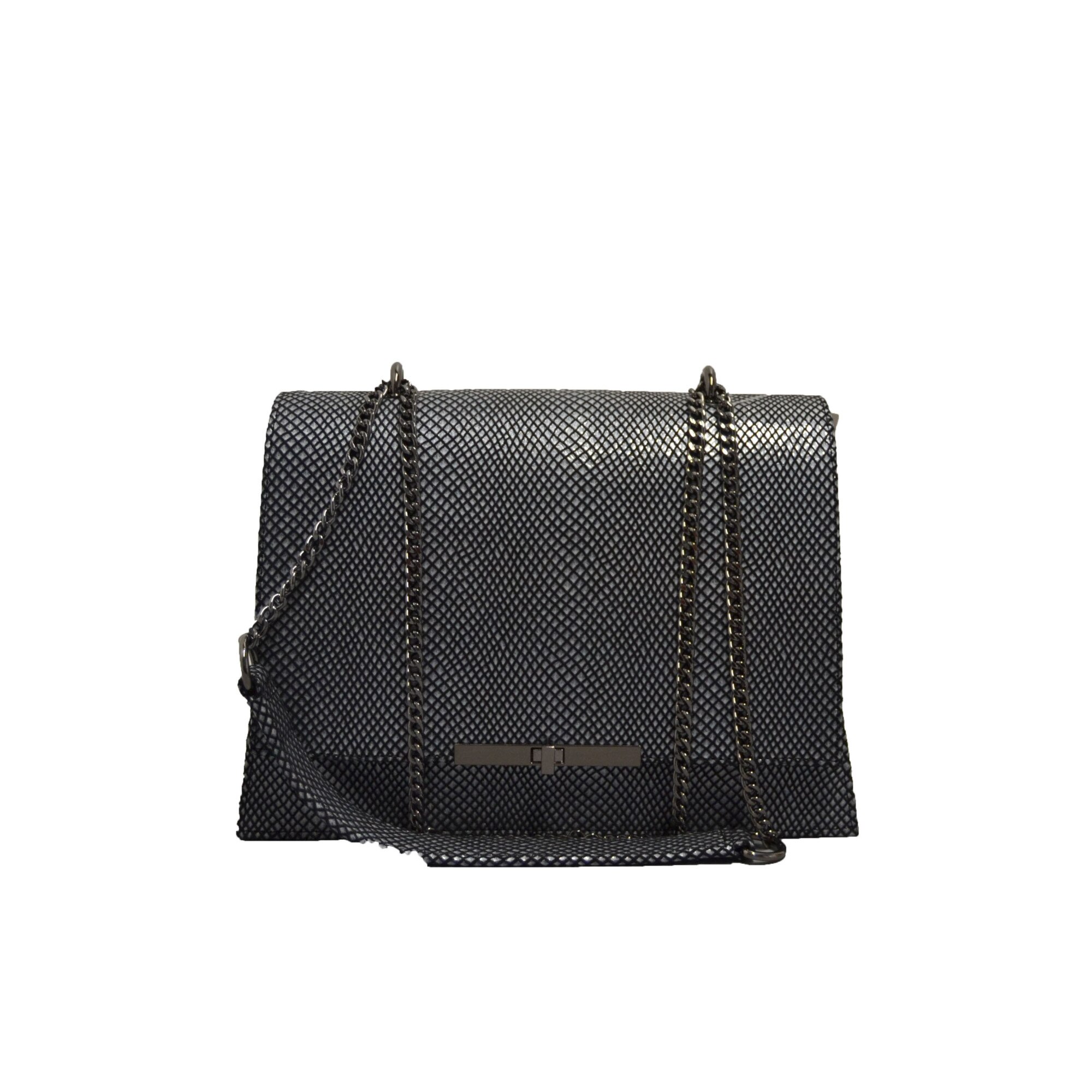 Geanta dama,Zea,piele naturala,neagra(24904)