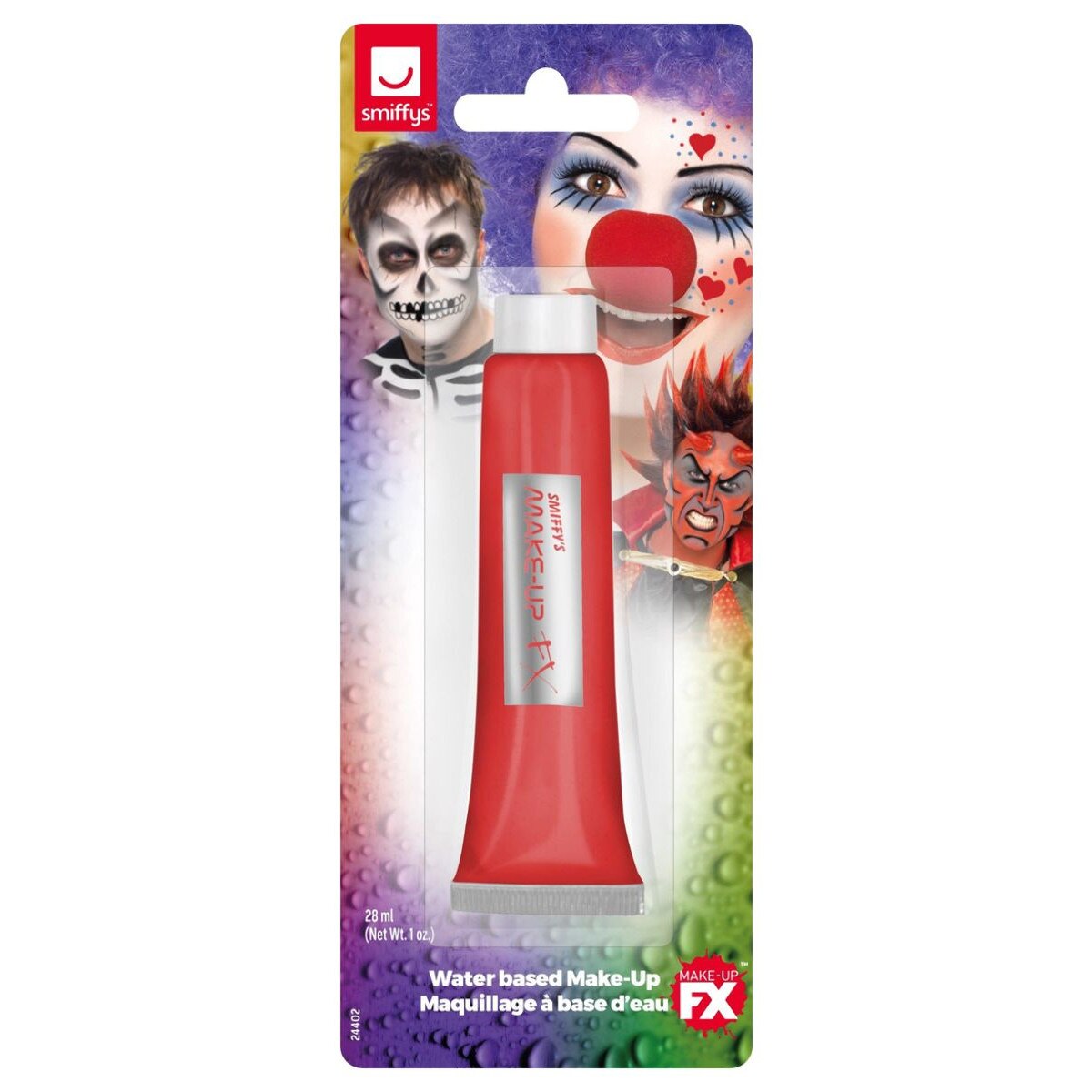 Machiaj la tub, crema, rosu, Smiffy, 28 ml