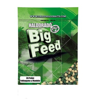 Pelete,Haldorado,Big Feed - C6 Pellet - Usturoi & Migdale 900 g Pelete,Haldorado,Big Feed - C6 Pellet - Usturoi & Migdale 900 g