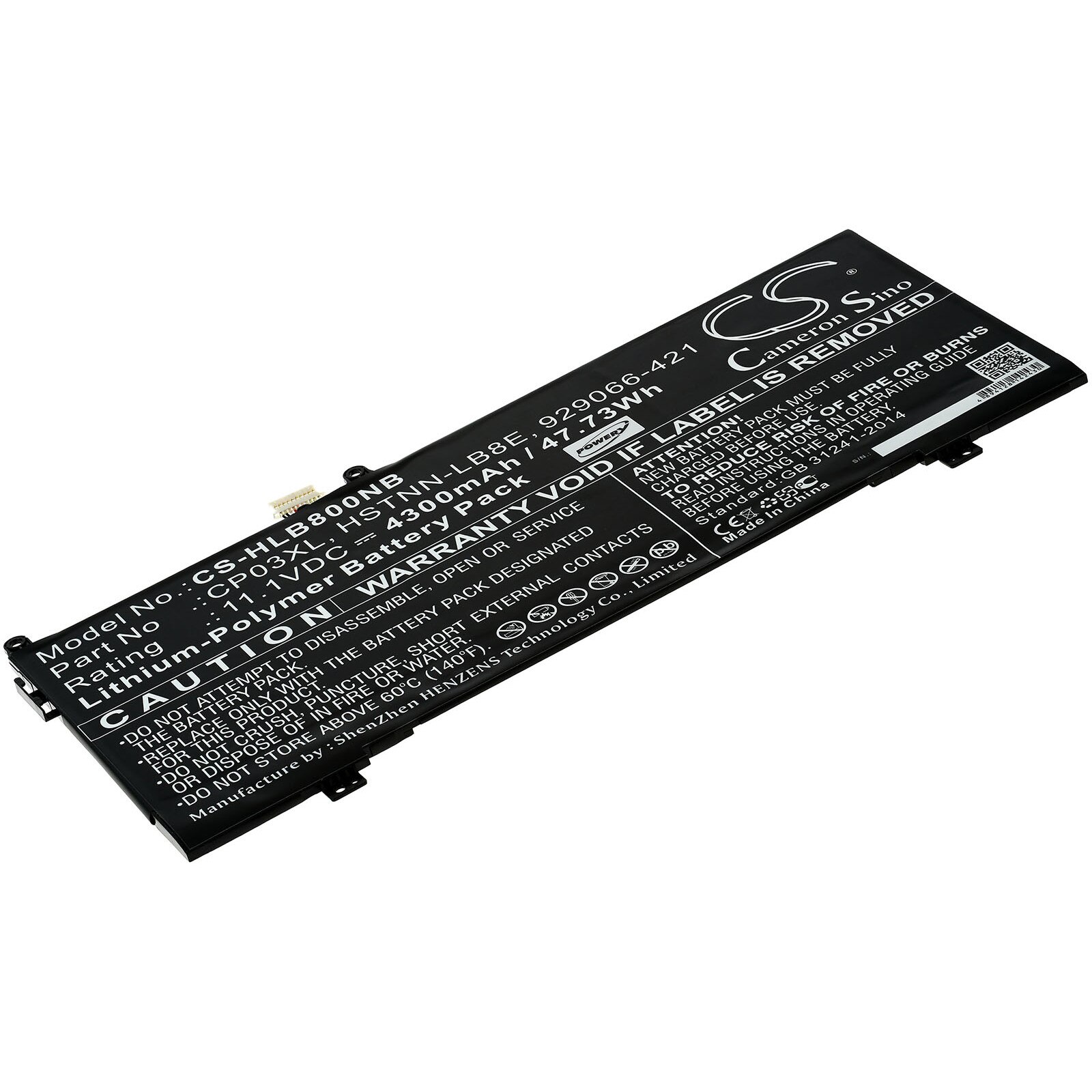 Acumulator compatibil HP Spectre X360 Convertible / X360 13-ae002tu / X360 13-ae005tu / model CP03XL