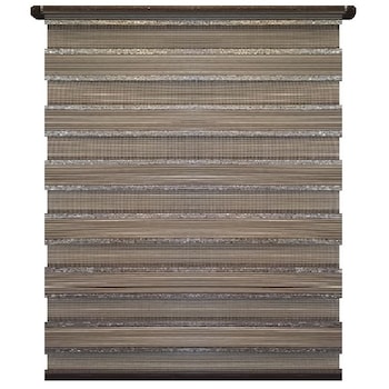 Rulou, Deko Design, model Zebra Day and Night Luxury, material textil, 120x180 cm, dv06, maro inchis Rulou, Deko Design, model Zebra Day and Night Luxury, material textil, 120x180 cm, dv06, maro inchis