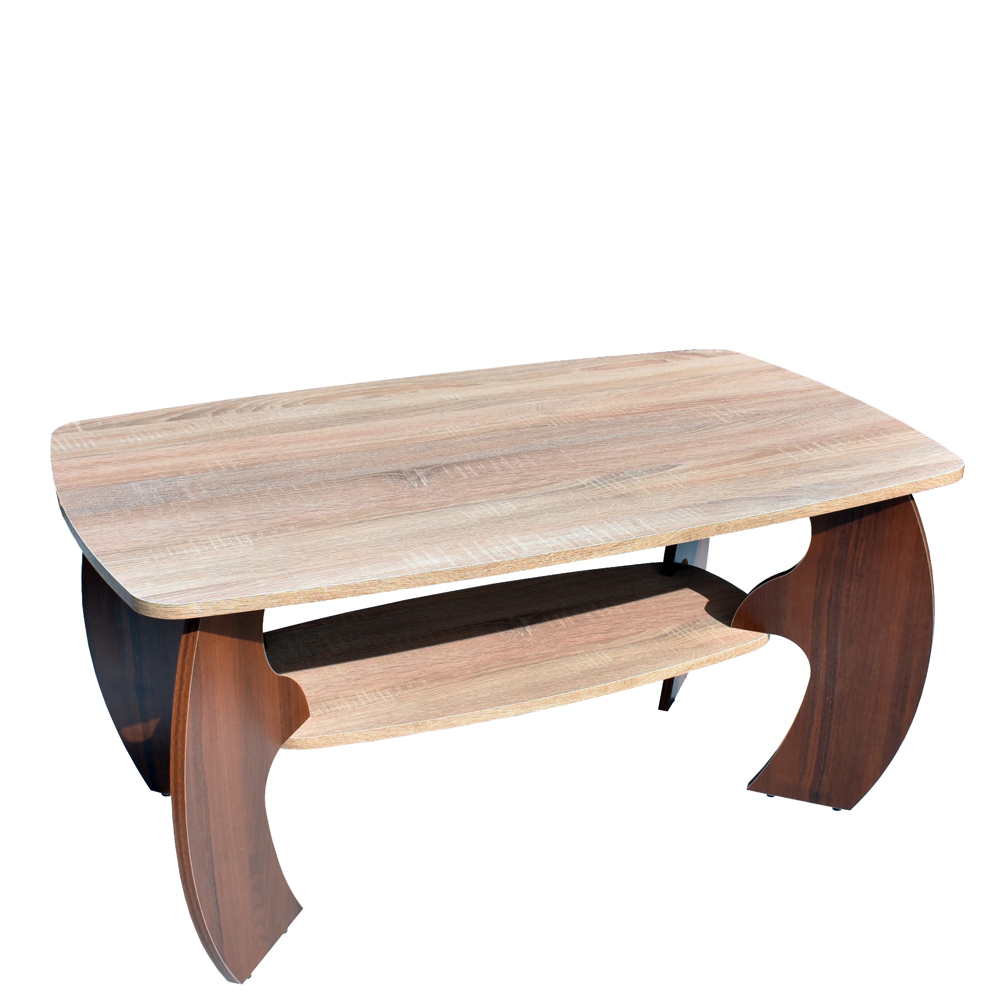 Masa Cafea, MALVINA, 100x60x52cm, Nuc/Sonoma