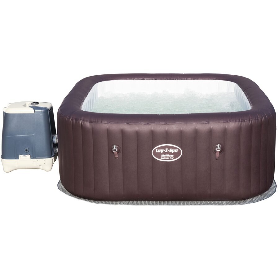 Piscina gonflabila, Bestway Spa Lay-Z Maldive, cu masaj, 201 x 201 x 80 cm