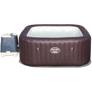 Piscina gonflabila, Bestway Spa Lay-Z Maldive, cu masaj, 201 x 201 x 80 cm Piscina gonflabila, Bestway Spa Lay-Z Maldive, cu masaj, 201 x 201 x 80 cm