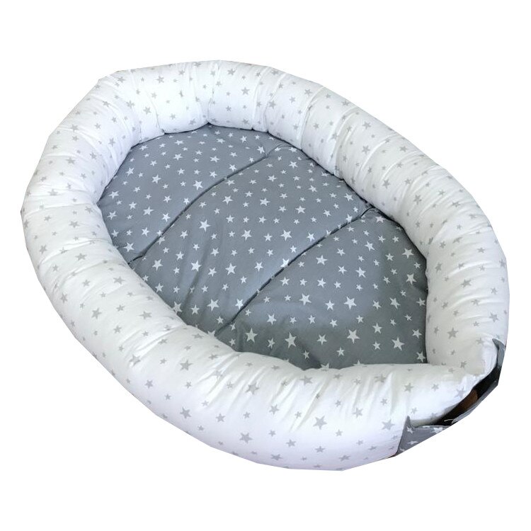 Cuib bebelusi Baby Nest Deseda Stelute gri