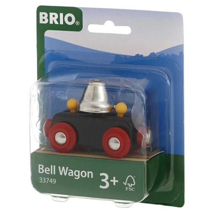 Vagon Brio cu clopotel
