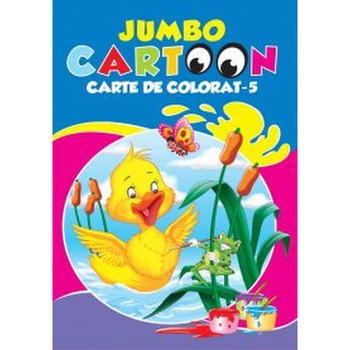 Jumbo Cartoon 5 - Carte de colorat Jumbo Cartoon 5 - Carte de colorat