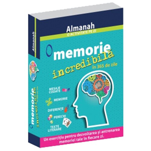 O memorie incredibila in 365 de zile - Almanah, Fleurus