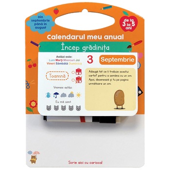 Incep gradinita - calendar, Emmanuelle Poliméni Incep gradinita - calendar, Emmanuelle Poliméni