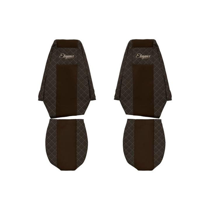 2db Renault Magnum FX08 teherautó üléshuzat Barna készlet