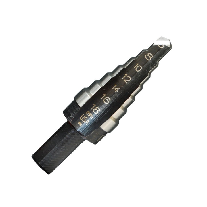 Irwin lépés fúrószár, HSS UNIBIT 3M 6-18 mm x 2 mm/7 lépéses