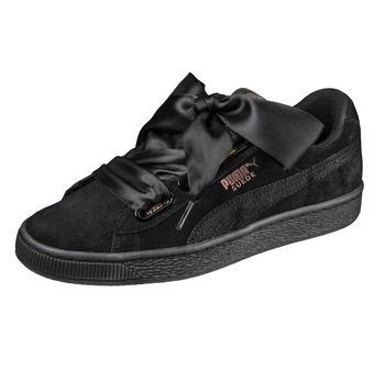 Tenisi femei Puma Suede Heart Artica Negru Tenisi femei Puma Suede Heart Artica Negru
