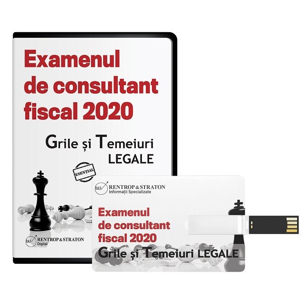 Examenul de consultant fiscal 2020 Grile si temeiuri legale eMAG.ro
