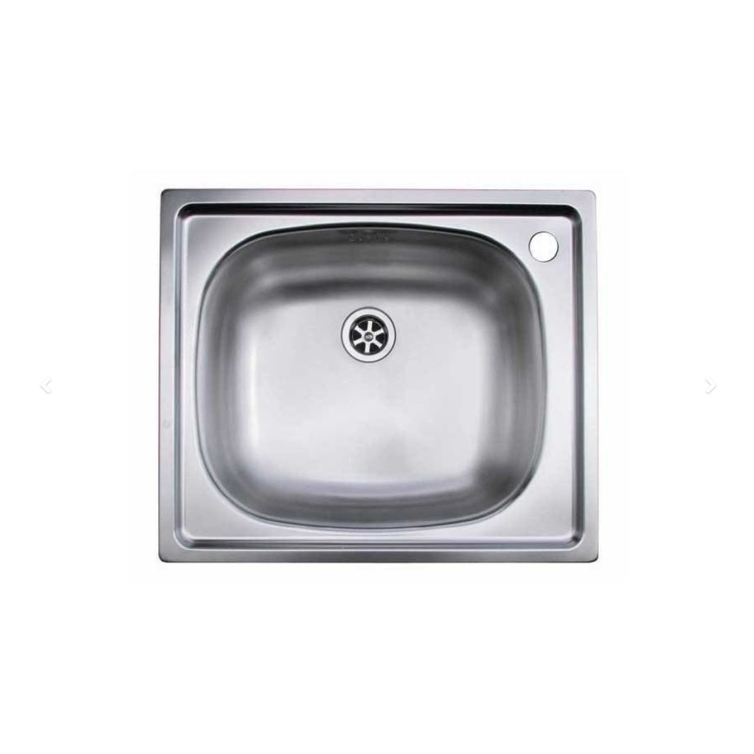 Chiuveta Patrata Franke, cu o cuva, 420 x 500, Inox Lucios