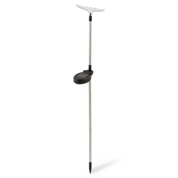 Lampa solara fluture, led integrat, 14 x 9 x 77 cm, functionare 8 ore Lampa solara fluture, led integrat, 14 x 9 x 77 cm, functionare 8 ore