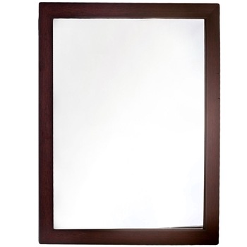 Oglinda de perete, clasica, rama lemn, maro inchis, 46 x 56 x 2 cm Oglinda de perete, clasica, rama lemn, maro inchis, 46 x 56 x 2 cm