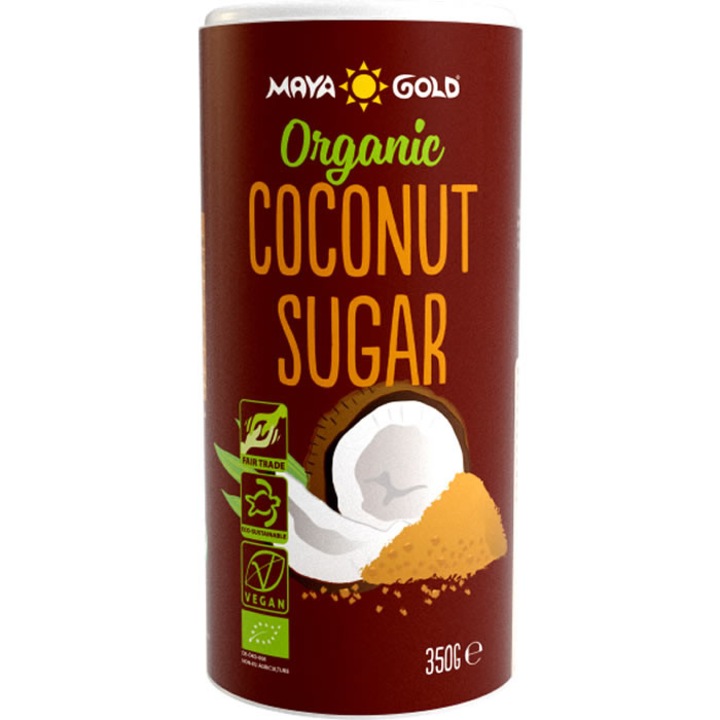 Zahar de cocos ecologic 350g, Maya Gold