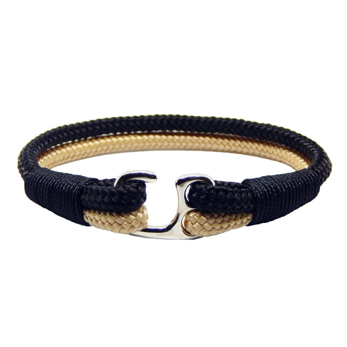 Bratara din snur paracord pp cu carlig argintiu 289i