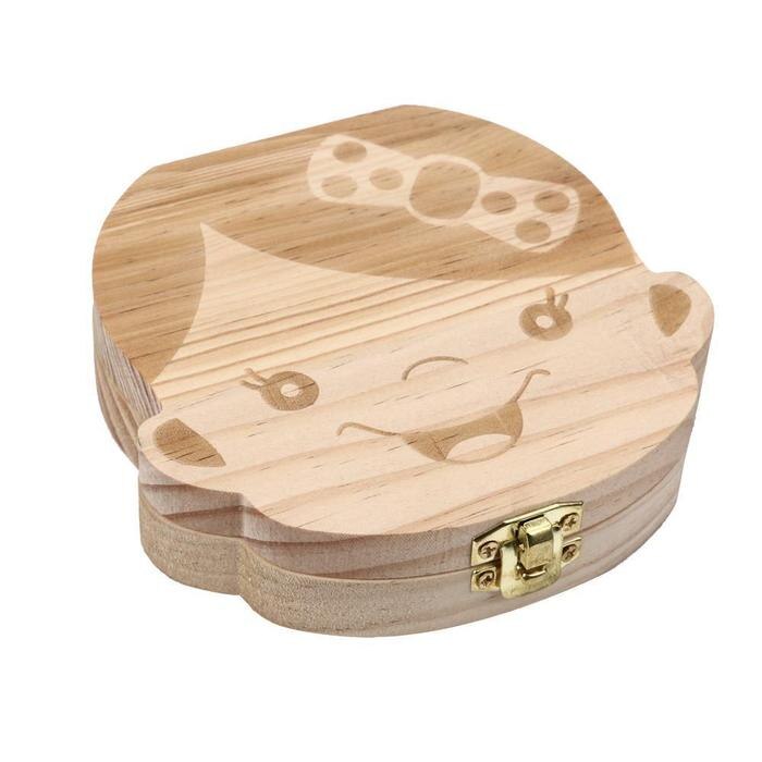 Cutiuta pentru primii dintisori si prima suvita a bebelusului, fetita, Little Angel