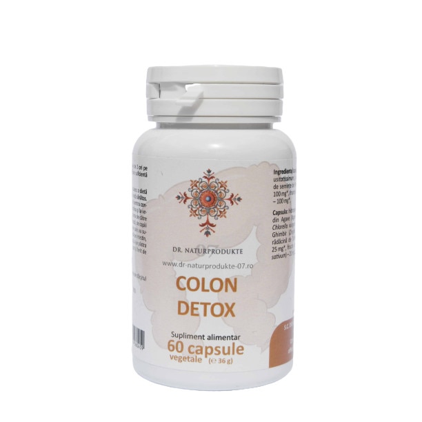 Meniu dietetic detox colon