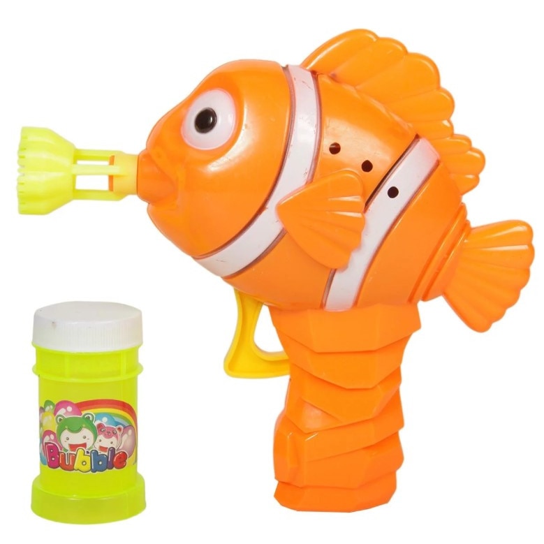 Pistol de facut baloane, Zola, model peste, 7x5x12 cm