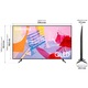 Televizor Samsung 58Q60T, 146 cm, Smart, 4K Ultra HD QLED, Clasa G